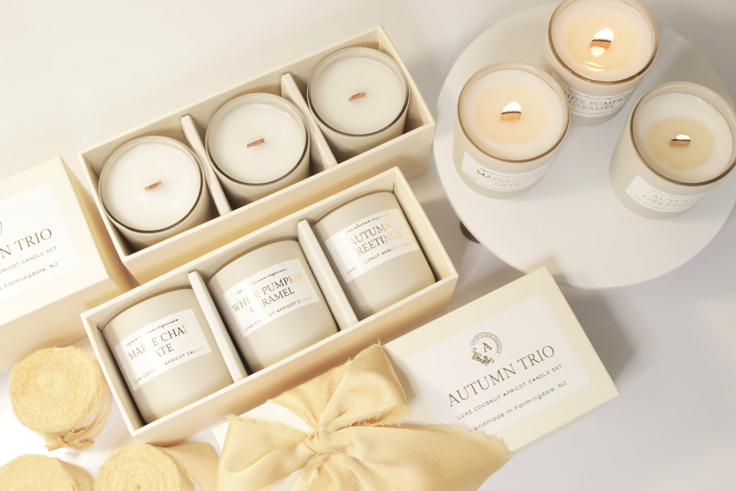 Autumn Trio Candle Set