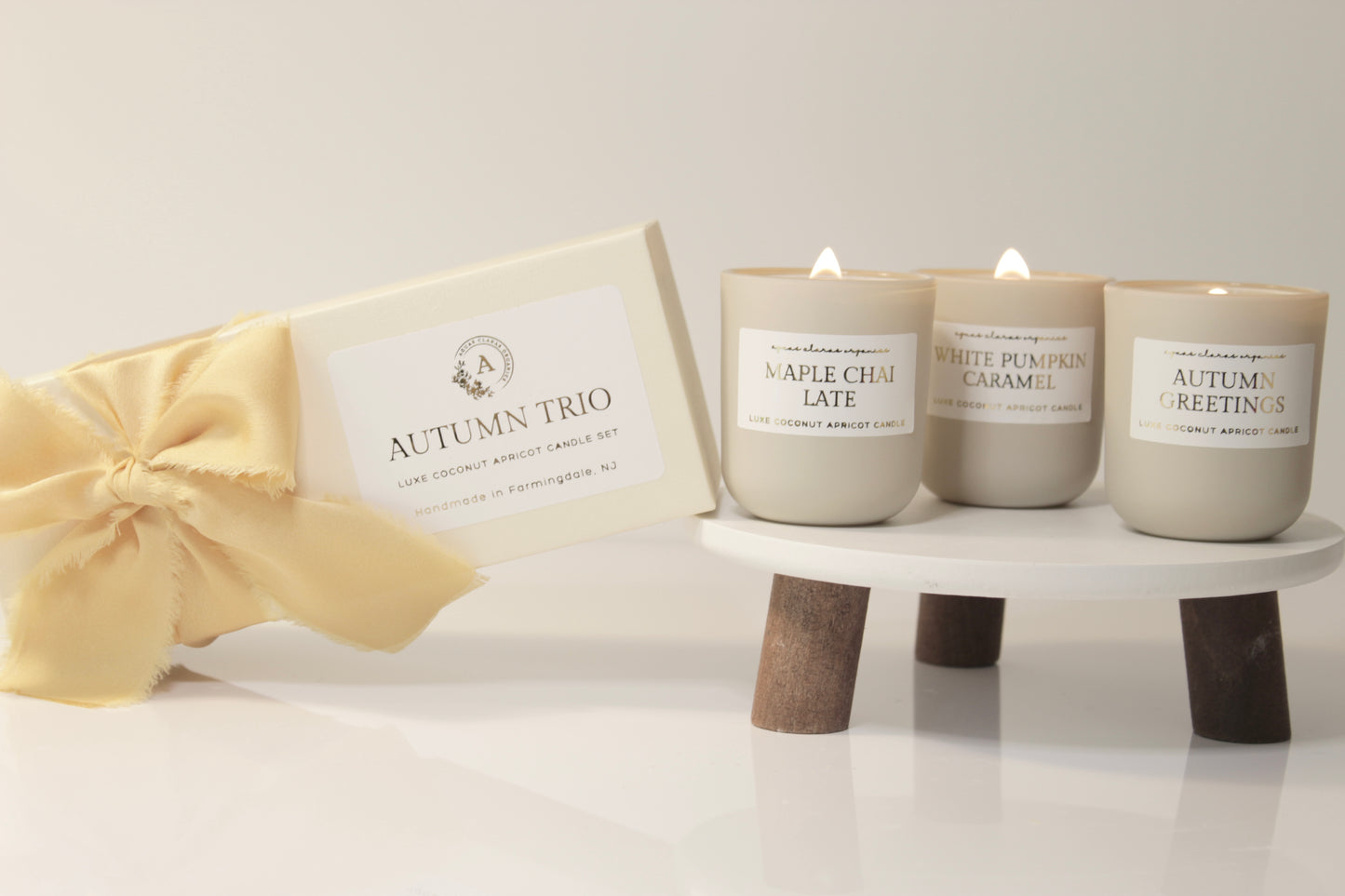 Autumn Trio Candle Set