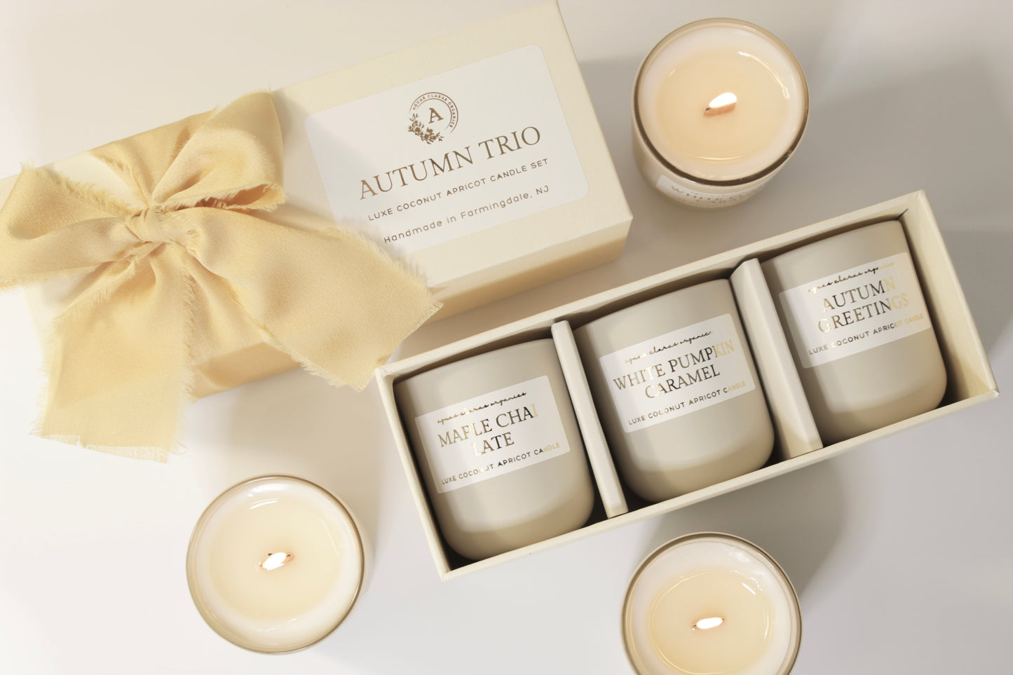 Autumn Trio Candle Set