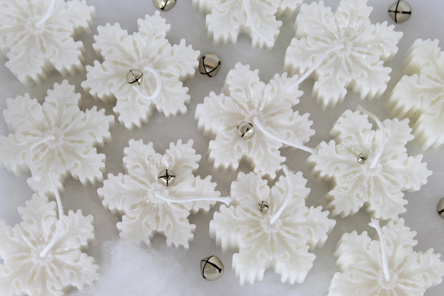 Snowflake Candle Set of Tree