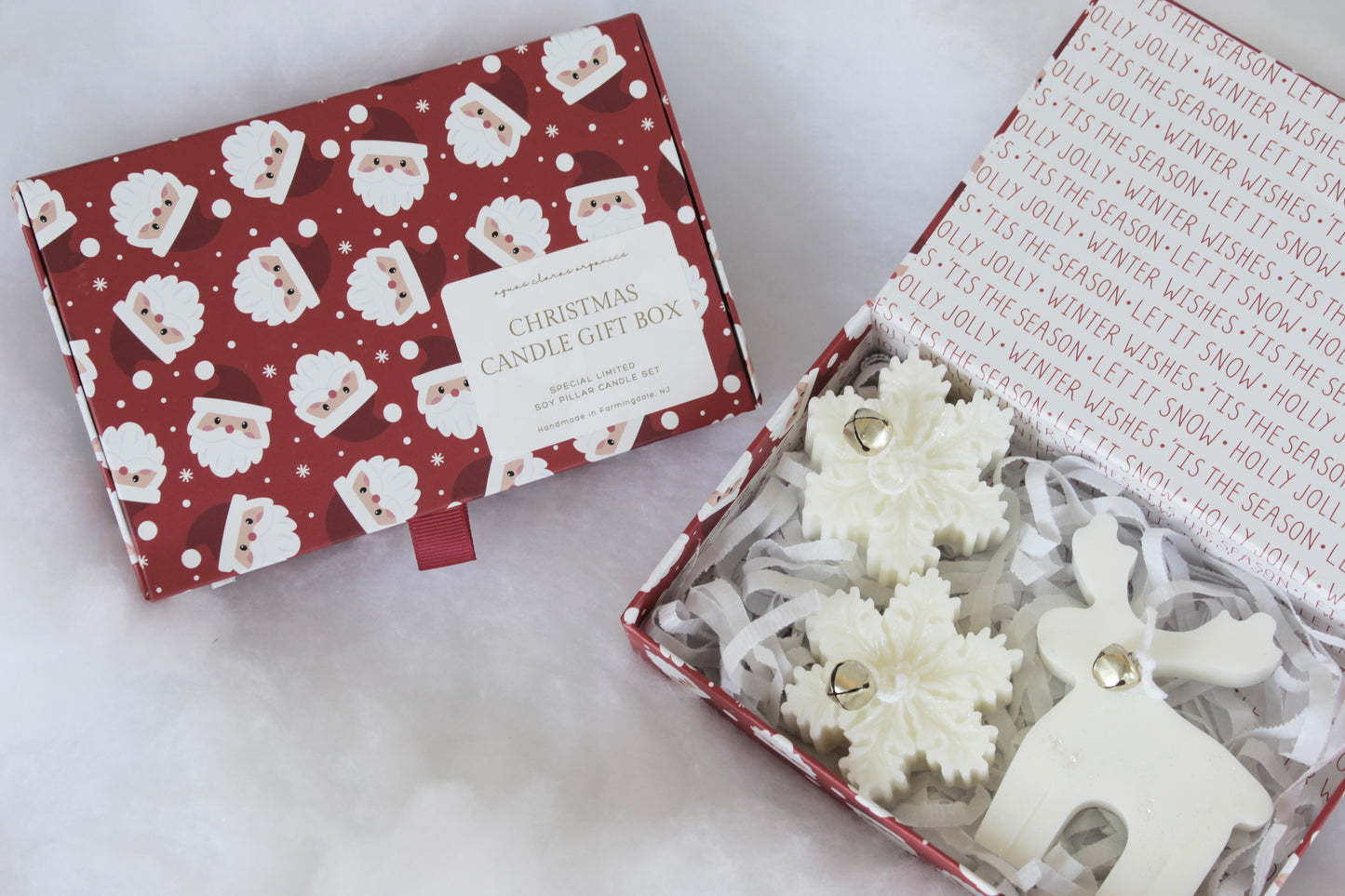 Christmas Candle Gift Box
