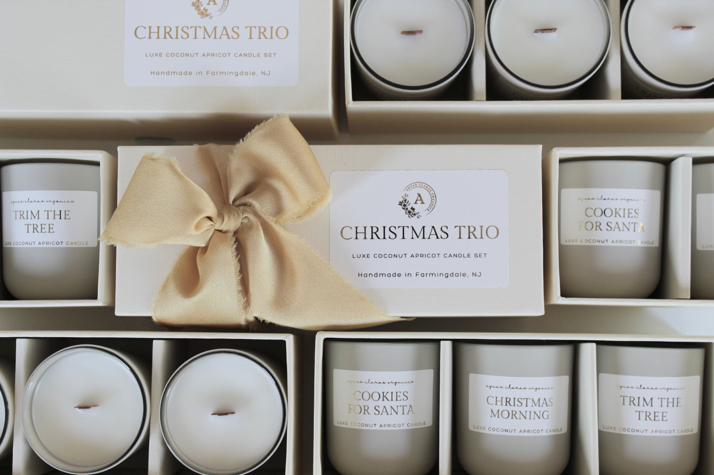 Christmas Trio Candle Set
