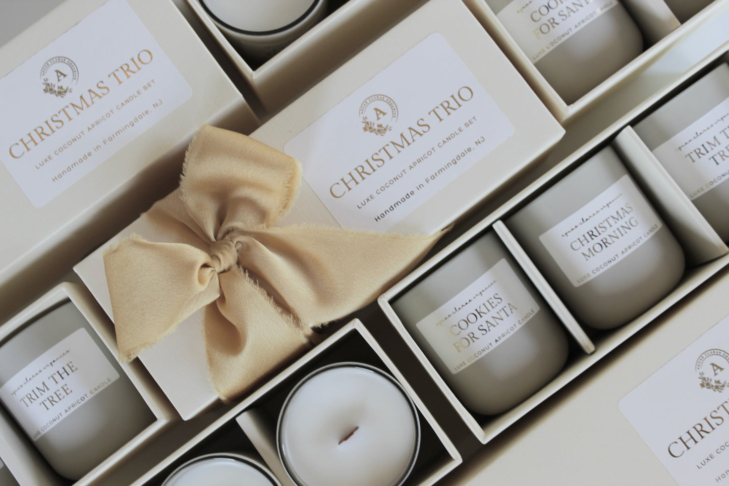 Christmas Trio Candle Set