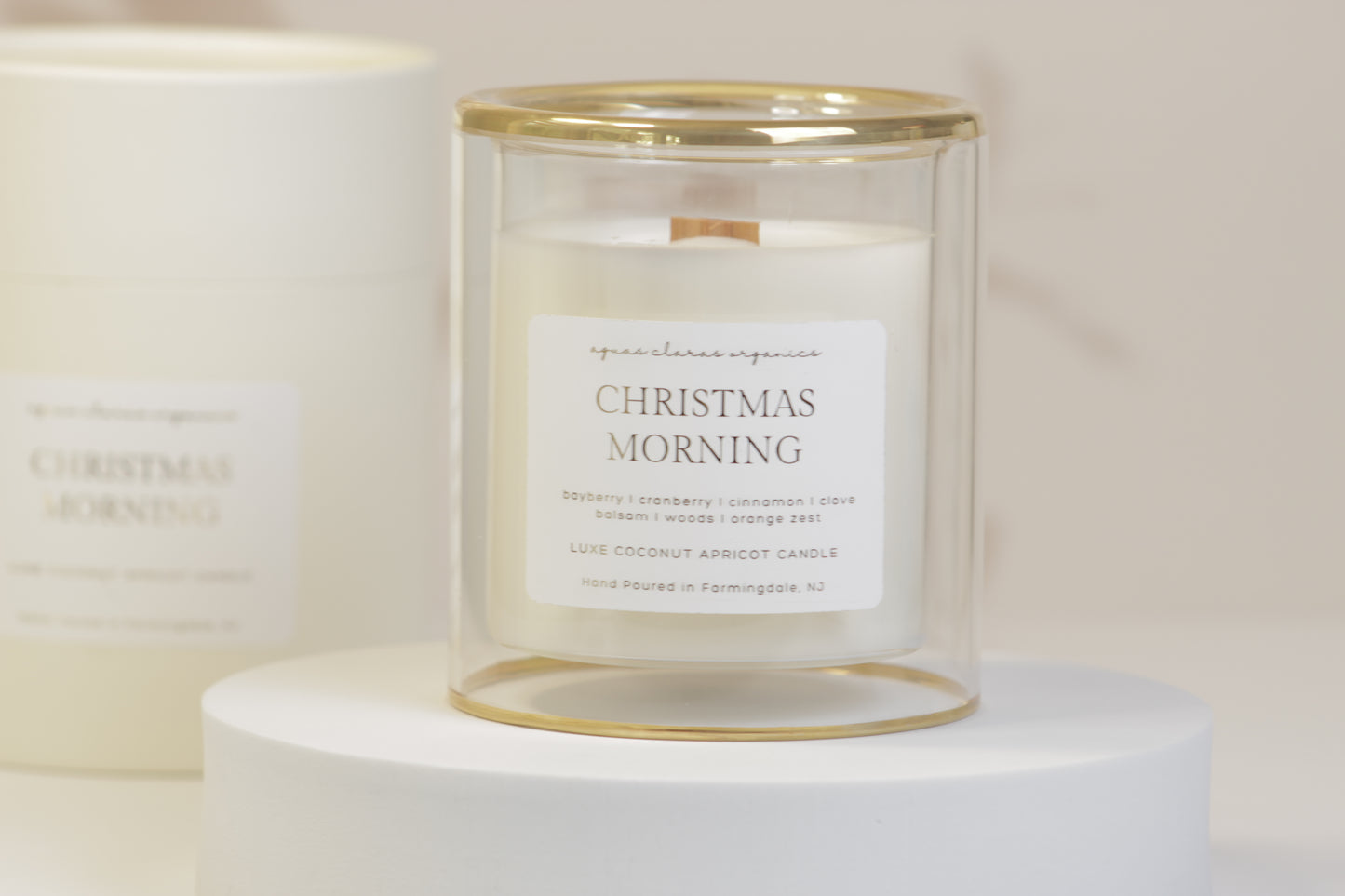 Christmas Morning Candle - Warm & Inviting Woody Spicy