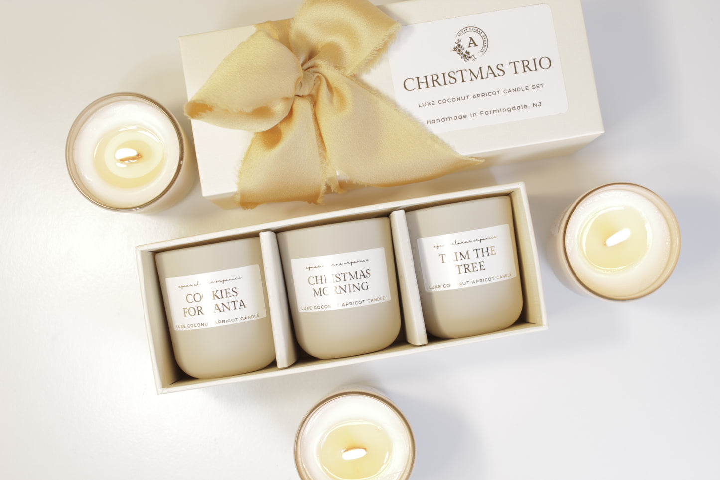 Christmas Trio Candle Set
