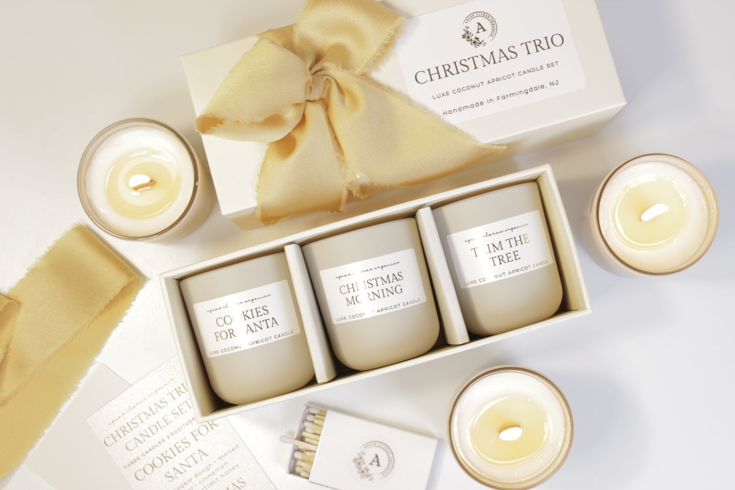 Christmas Trio Candle Set