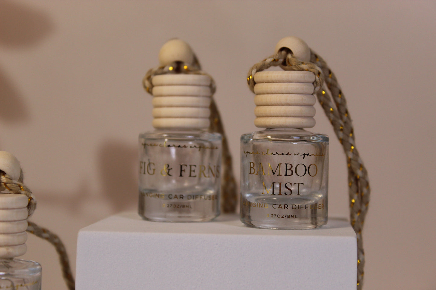 Bamboo Mist Toxic-free Hanging Car Diffuser