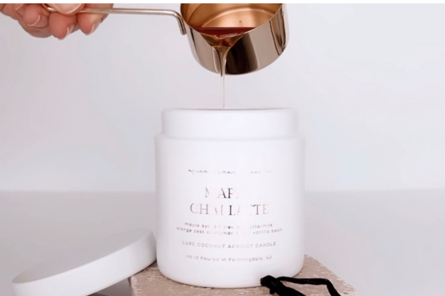 Maple Chai Latte Candle - Cozy Gourmand