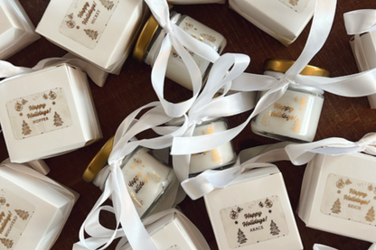 Mini Candle Party Favor – Custom Wedding Favors, Bridal Shower, Baby Shower Candle