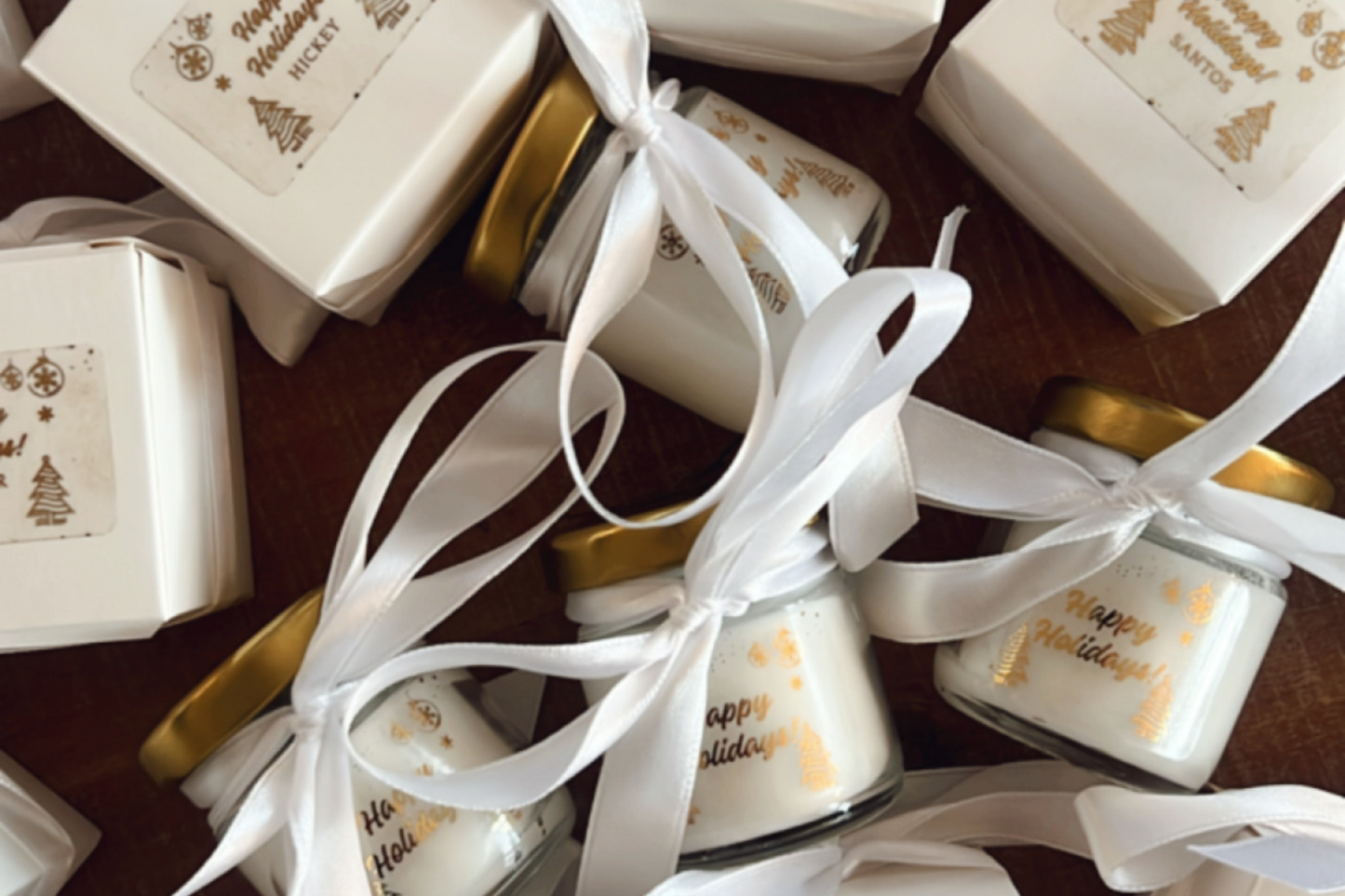 Mini Candle Party Favor – Custom Wedding Favors, Bridal Shower, Baby Shower Candle