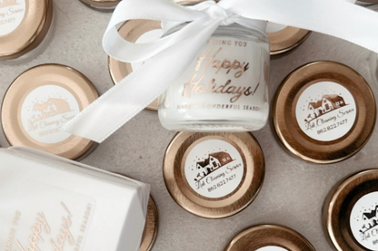 Mini Candle Party Favor – Custom Wedding Favors, Bridal Shower, Baby Shower Candle