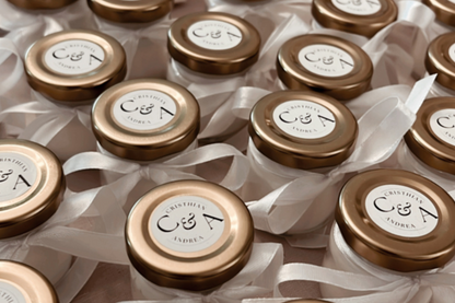 Mini Candle Party Favor – Custom Wedding Favors, Bridal Shower, Baby Shower Candle