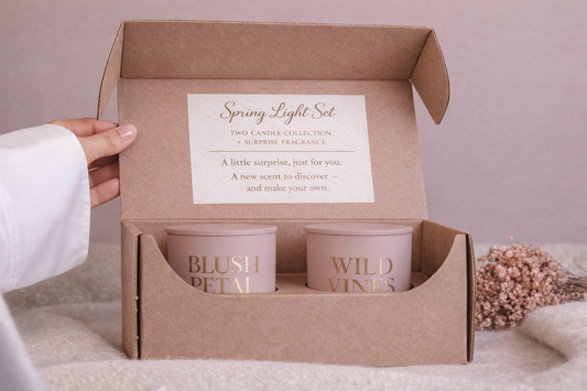 Spring Light Set — Two Candle Collection + Surprise Fragrance