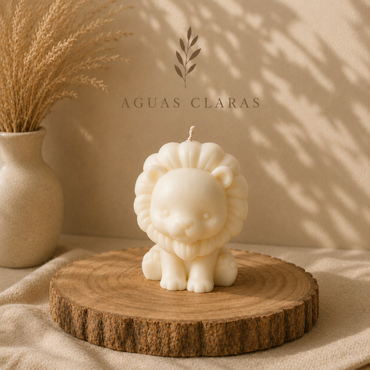 Lion Decorative Candle