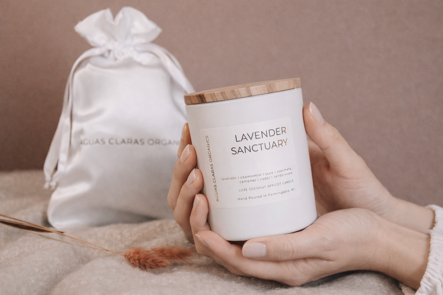 Lavender Sanctuary Candle - Aromatic Lavender