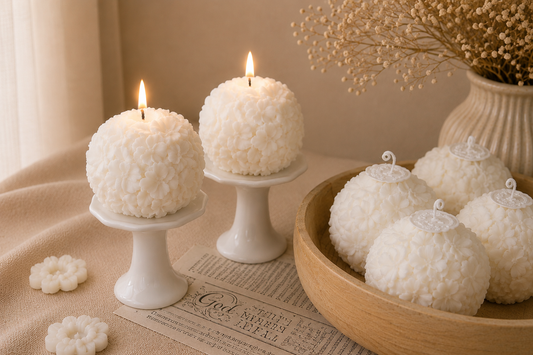 Hibiscus Flower Candle