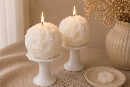 Hibiscus Flower Candle