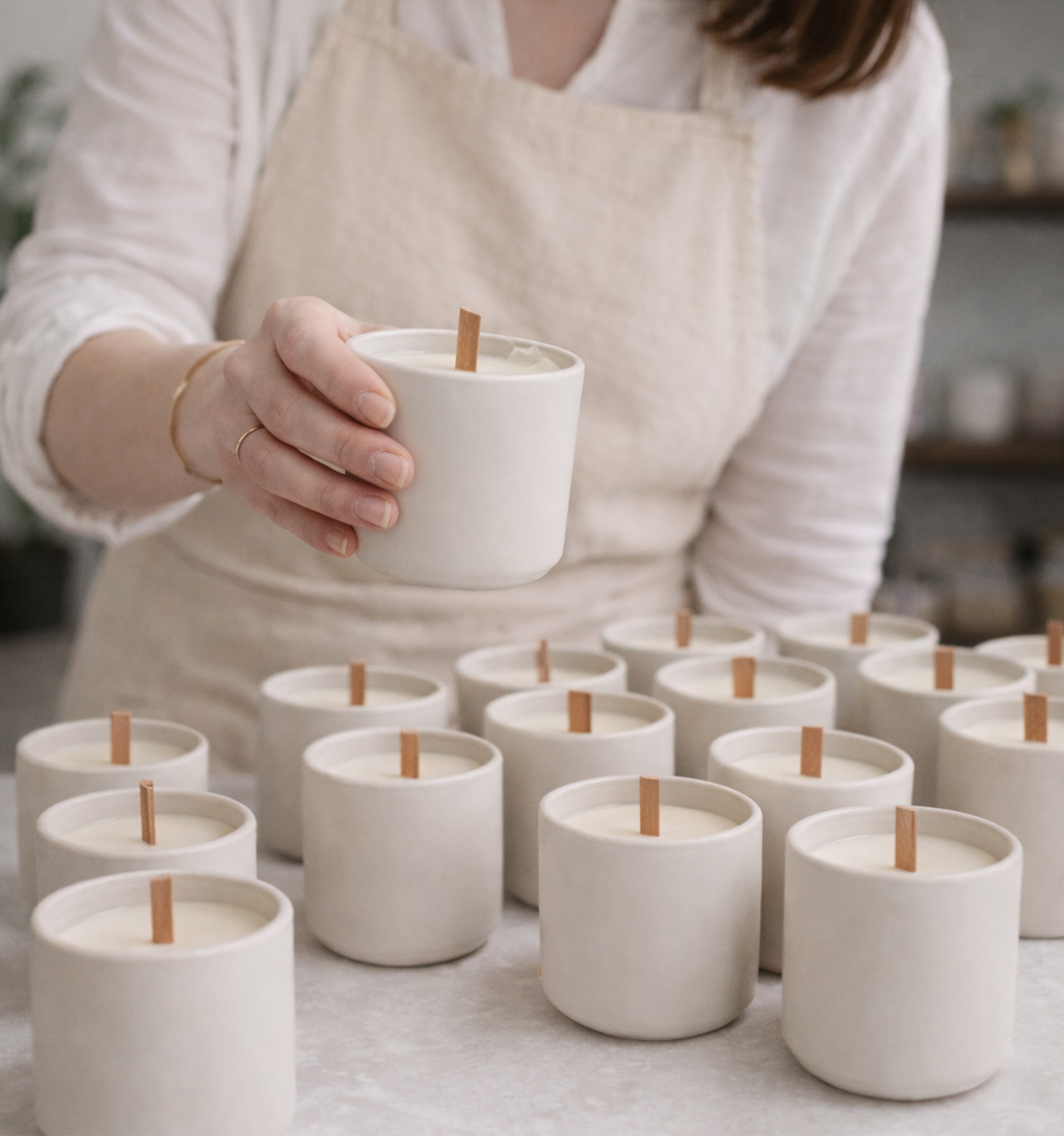 60-Minute 1:1 Candle & Soap Making Mentorship (Google Meet Call) with Roberta - owner of Aguas Claras Organics