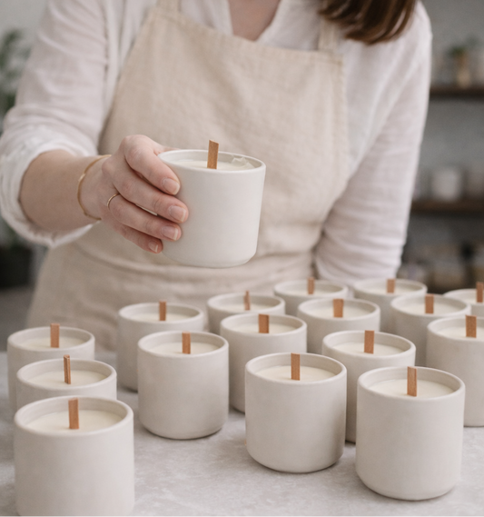 60-Minute 1:1 Candle & Soap Making Mentorship (Google Meet Call) with Roberta - owner of Aguas Claras Organics