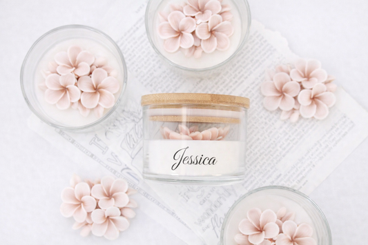 Personalized Bridesmaid Candle – Custom Name Candle
