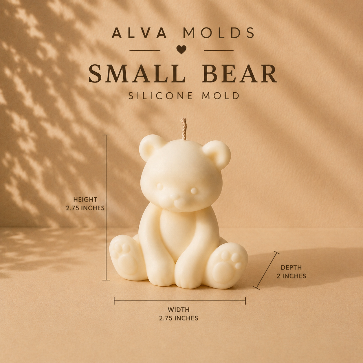 Small Bear Silicone Mold