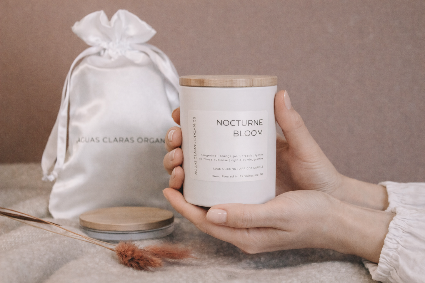 Nocturne Bloom Candle -  Mysterious, Seductive a Moonlit Garden - New