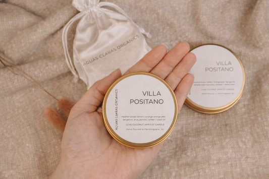 Villa Positano Golden Travel Tin - Fabulous Citrus