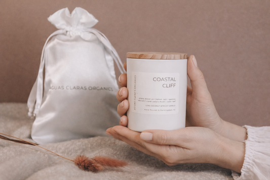 Coastal Cliff Candle - Crashing Waves, Beachy