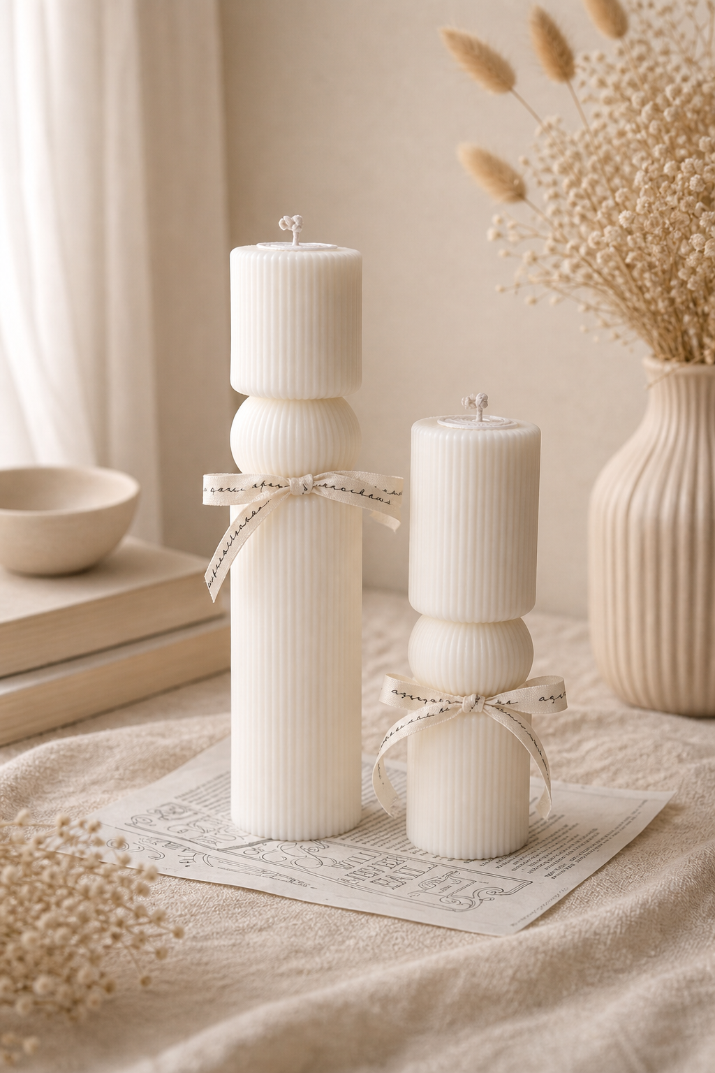 Olivia & Ophelia Pilar Candle Set