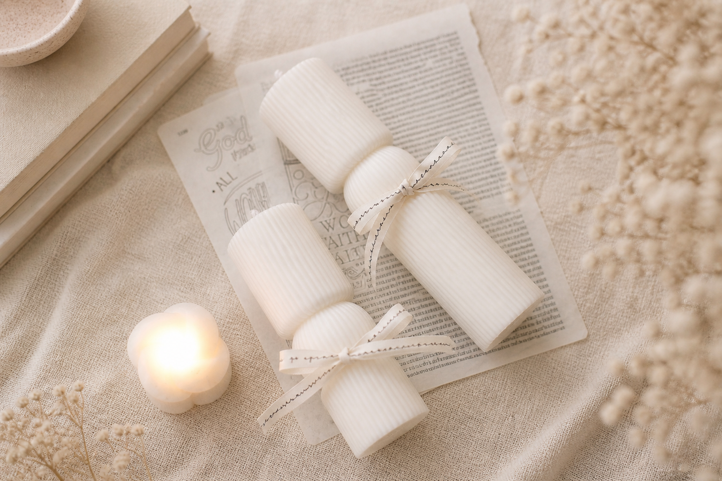 Olivia & Ophelia Pilar Candle Set