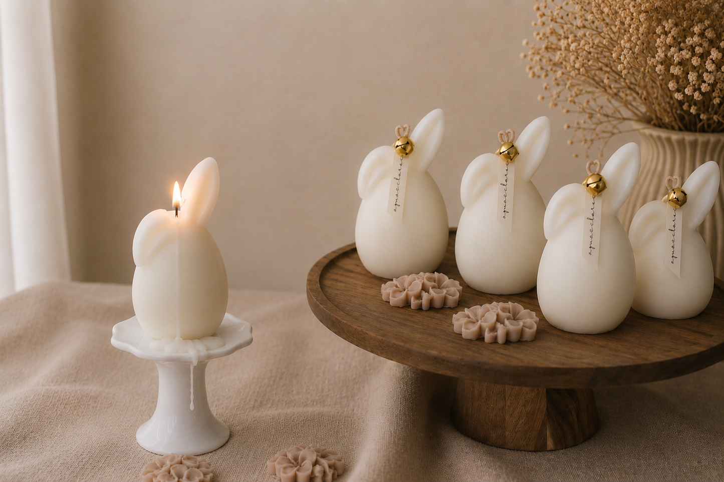 Easter Bunny Candle