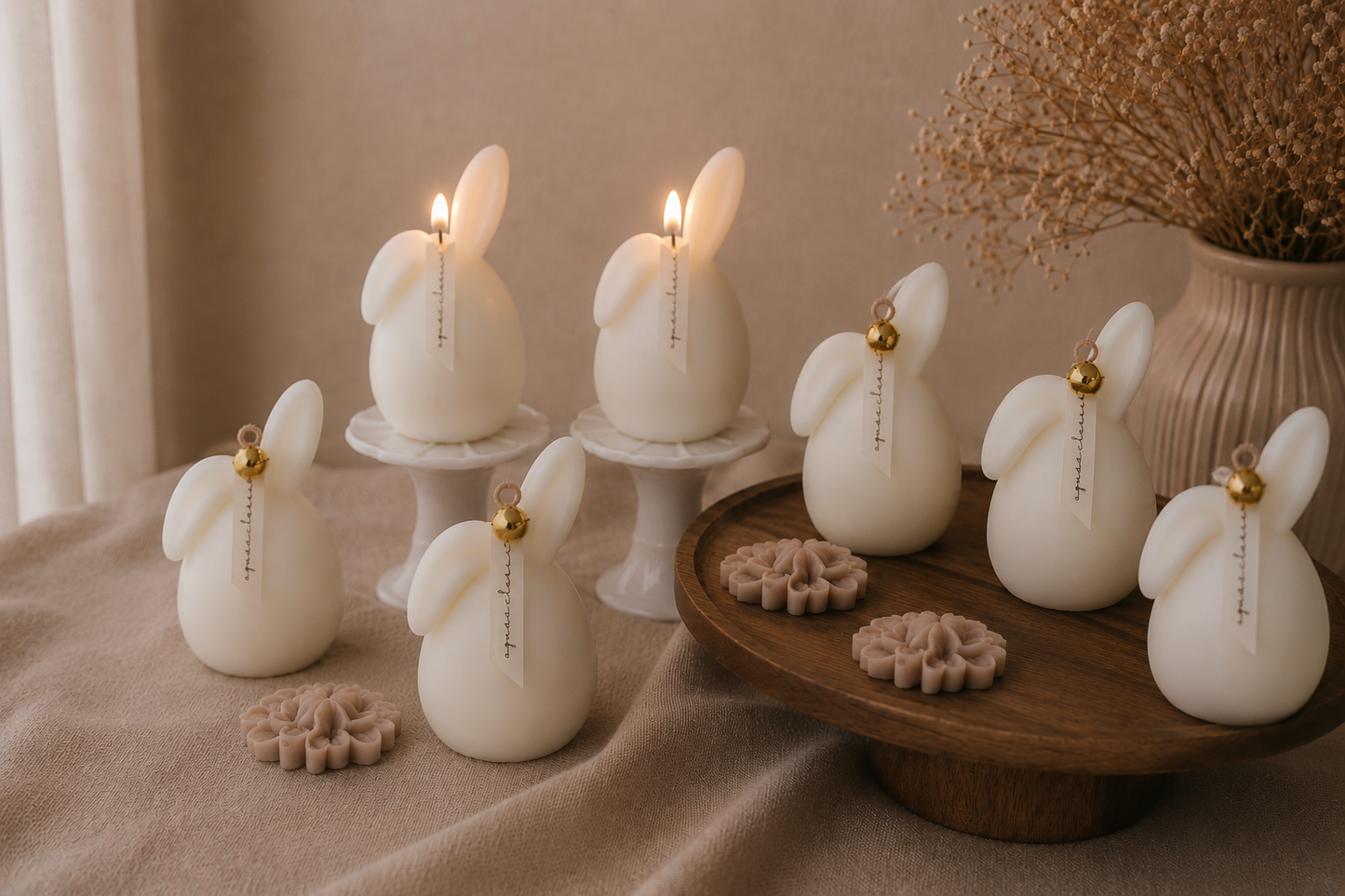 Easter Bunny Candle