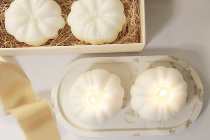 Pumpkin Patch Soy Pillar Candle Set