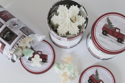 Cookies For Santa Wax Melts & Snowflake Candle Tin