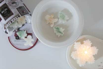 Cookies For Santa Wax Melts & Snowflake Candle Tin