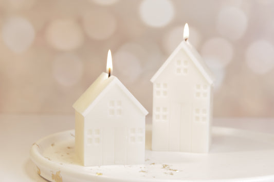 House Candle Set of Two