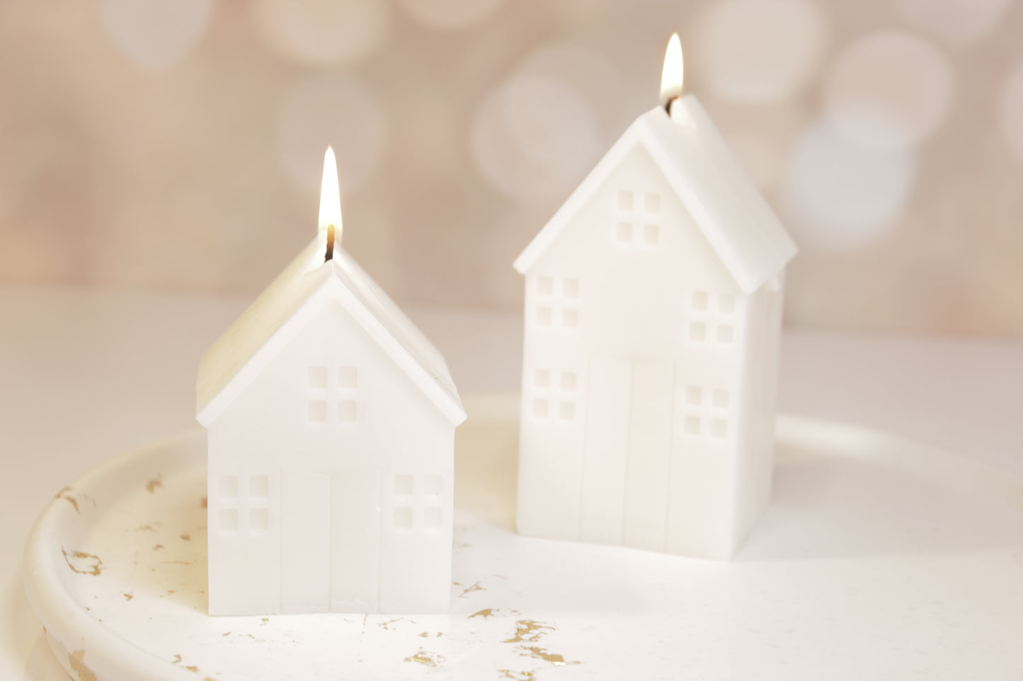 House Candle Set of Two