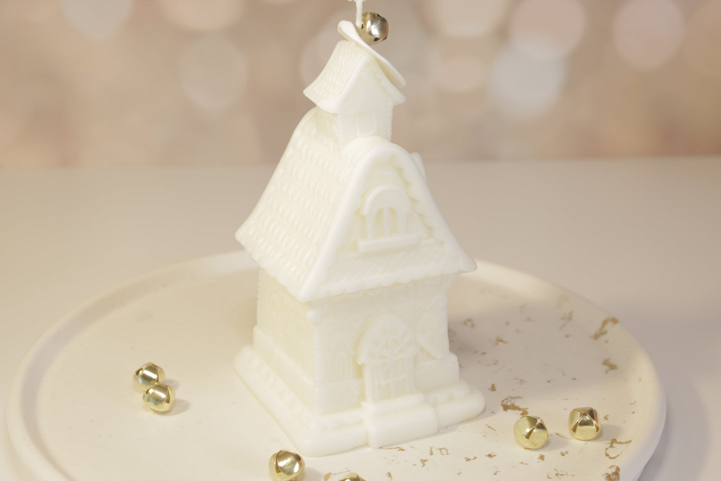 Gingerbread House Candle