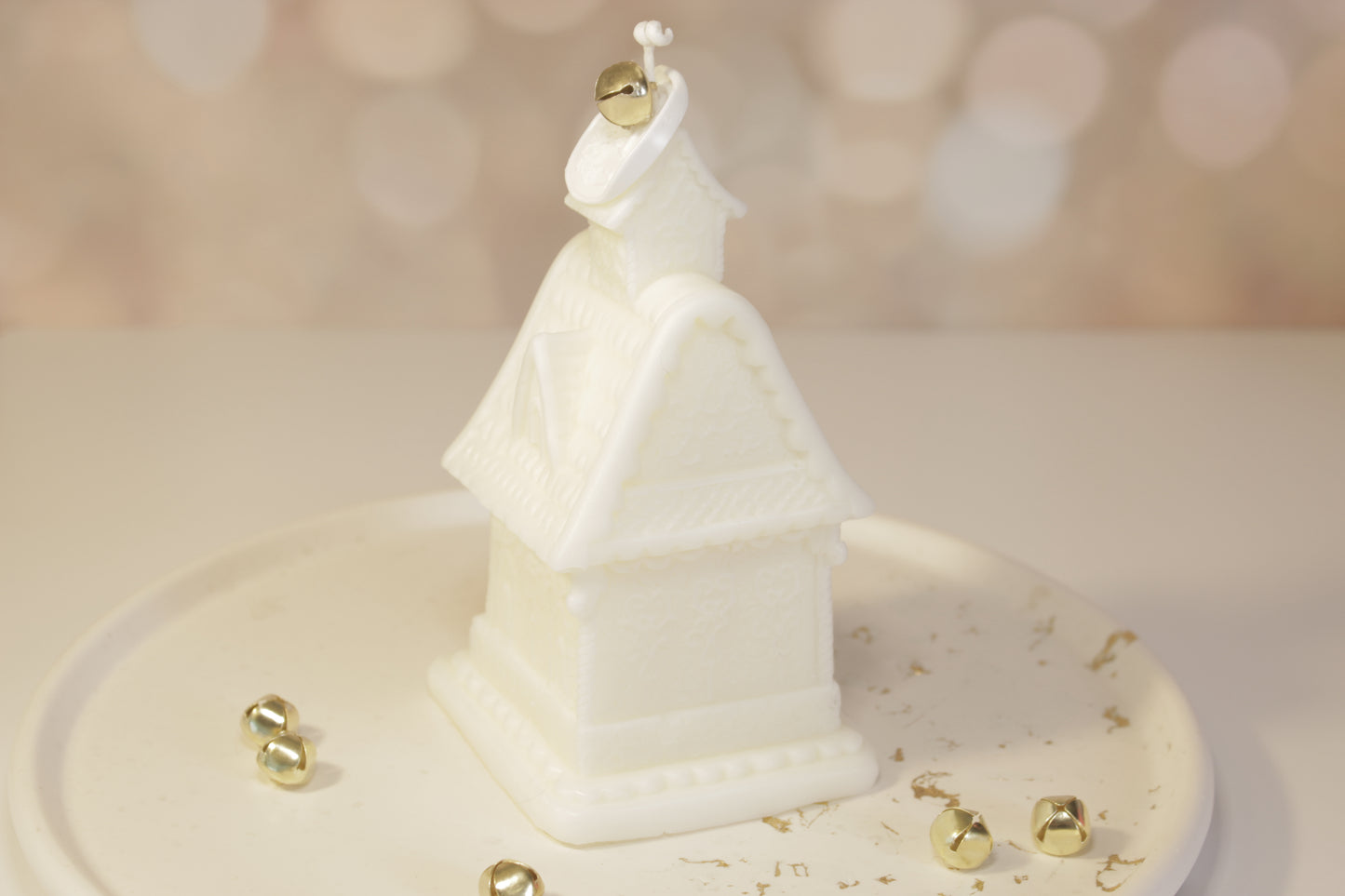 Gingerbread House Candle