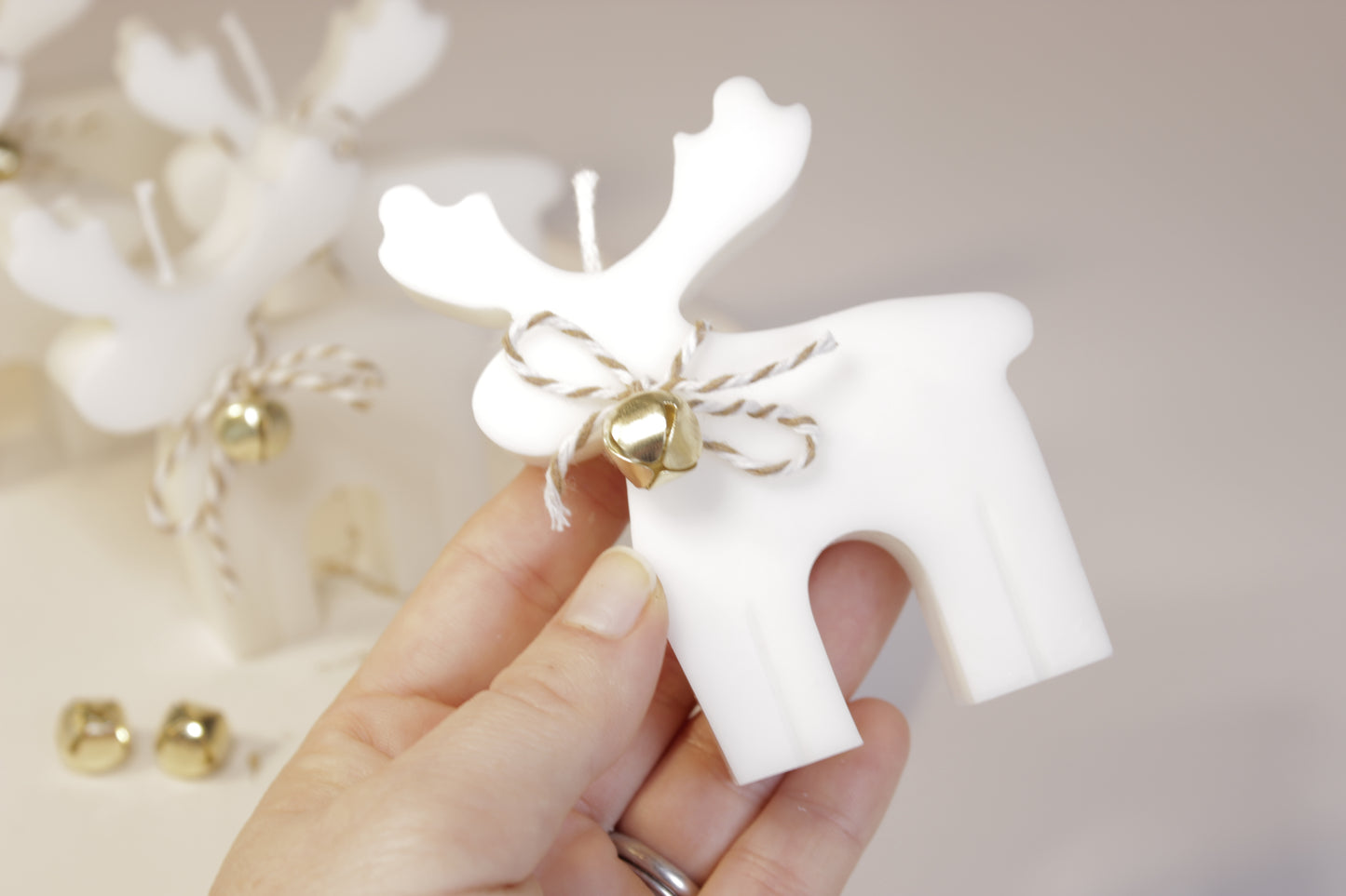 Reindeer Candle