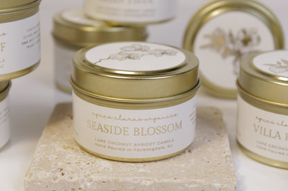 Seaside Blossom Travel Tin Candle - Elegant SPA