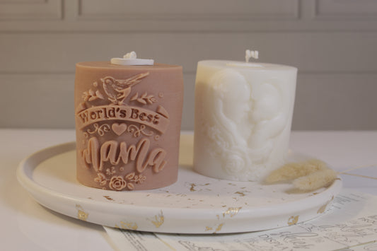 World's Best Mama Candle