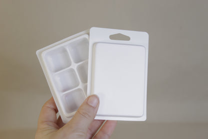 White Wax Melts Clamshell