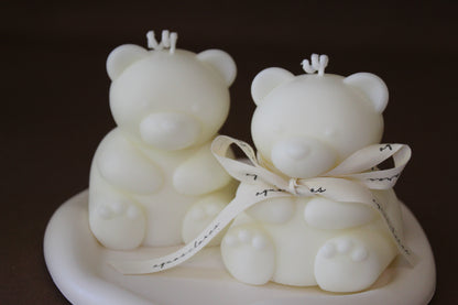 Teddy Bear Candle