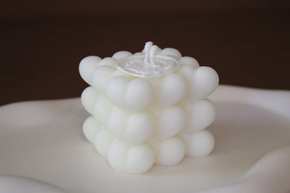 Heart Bubble Candle