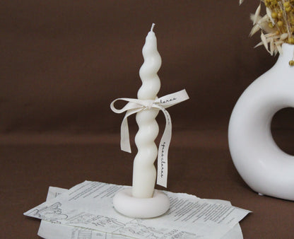 Minimalist Round Candlestick Holder