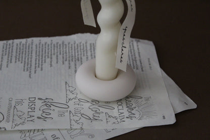 Minimalist Round Candlestick Holder