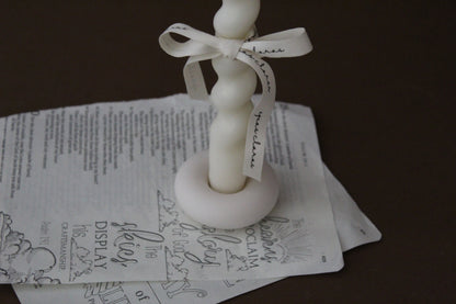 Minimalist Round Candlestick Holder