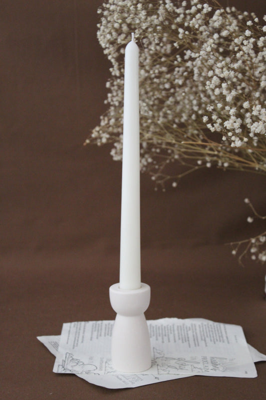 Hourglass Candlestick Holder