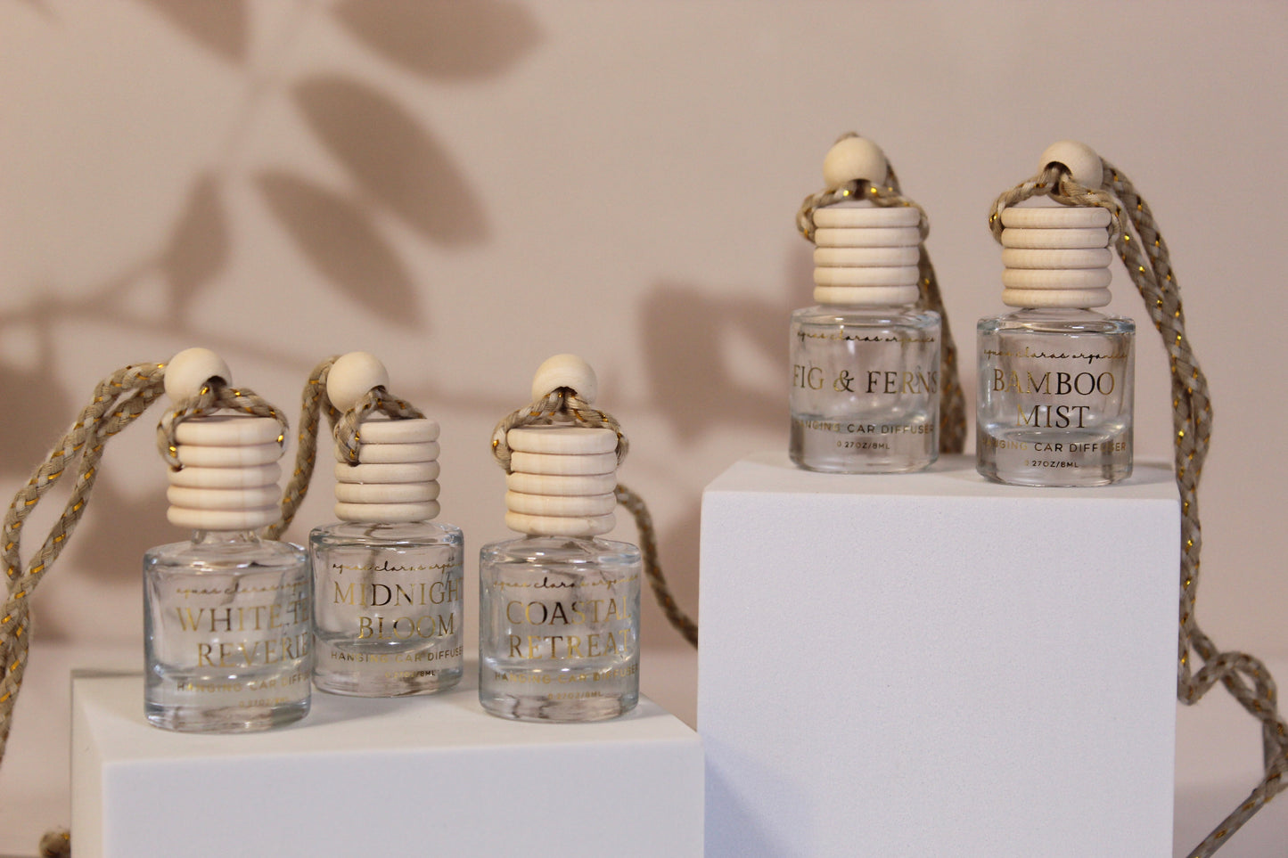 White Tea Reverie Hanging Car Diffuser